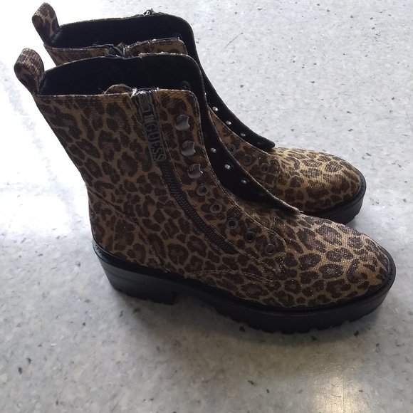 GUESS COMBAT BOOTS - Picture 3 of 7